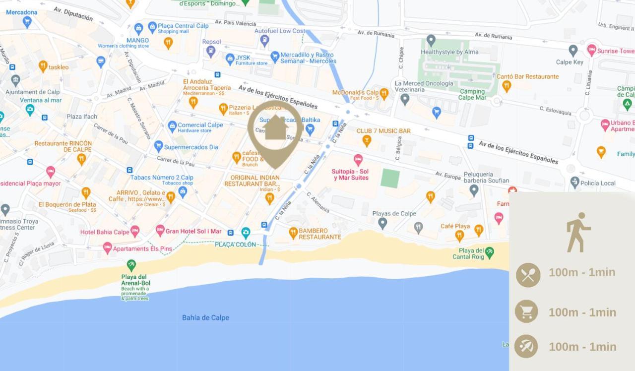 Paola Penthouse - Costa Carpediem กัลเป ภายนอก รูปภาพ